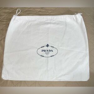 Prada White Dust Bag